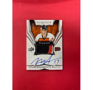 UPPER DECK 2024-25 UPPER DECK EXQUISITE ROD BRIND'AMOUR ENDORSMENTS RELICS /50