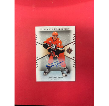 UPPER DECK 2025-26 UPPER DECK ULTIMATE LEO CARLSSON AUTOGRAPH