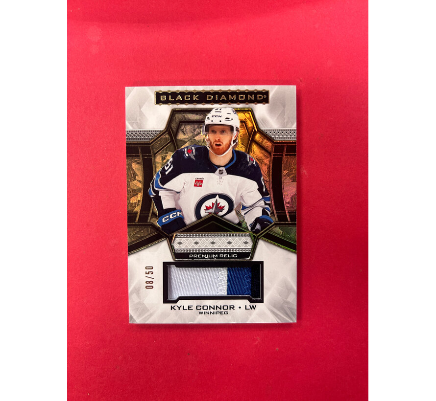2024-25 UPPER DECK BLACK DIAMOND KYLE CONNOR PREMIUM PATCH /50