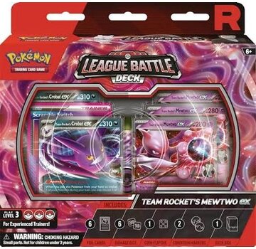 POKEMON POKEMON EX LEAGUE BATTLE DECK TEAM ROCKETS MEWTWO EX
