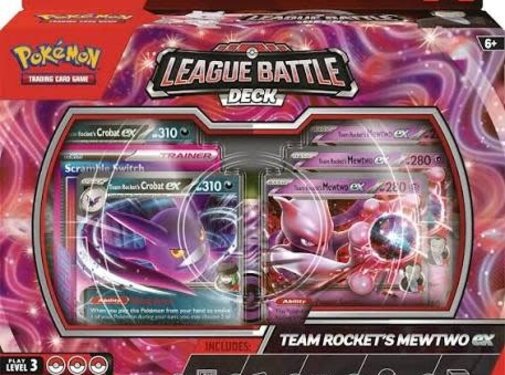 POKEMON POKEMON EX LEAGUE BATTLE DECK TEAM ROCKETS MEWTWO EX
