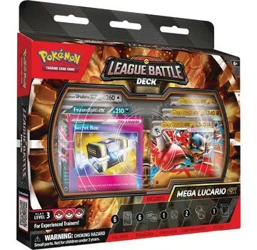 POKEMON POKEMON EX LEAGUE BATTLE DECK MEGA LUCARIO EX