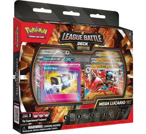 POKEMON POKEMON EX LEAGUE BATTLE DECK MEGA LUCARIO EX