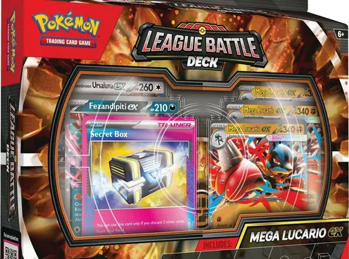 POKEMON POKEMON EX LEAGUE BATTLE DECK MEGA LUCARIO EX