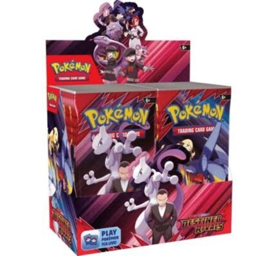 POKEMON SV10 DESTINED RIVALS BOOSTER DISPLAY BOX