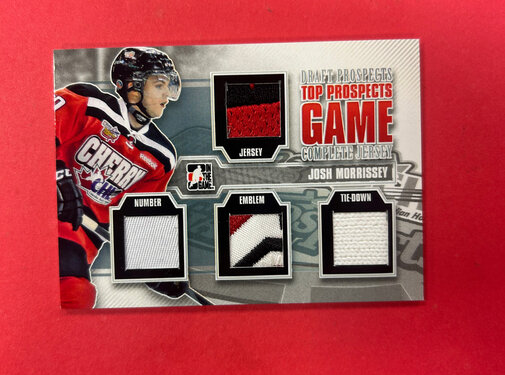 IN THE GAME 2013 IN THE GAME JOSH MORRISSEY COMPLETE JERSEY