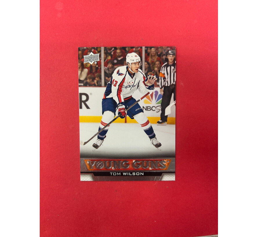 2013-14 UPPER DECK SERIES 1 TOM WILSON YOUNG GUNS
