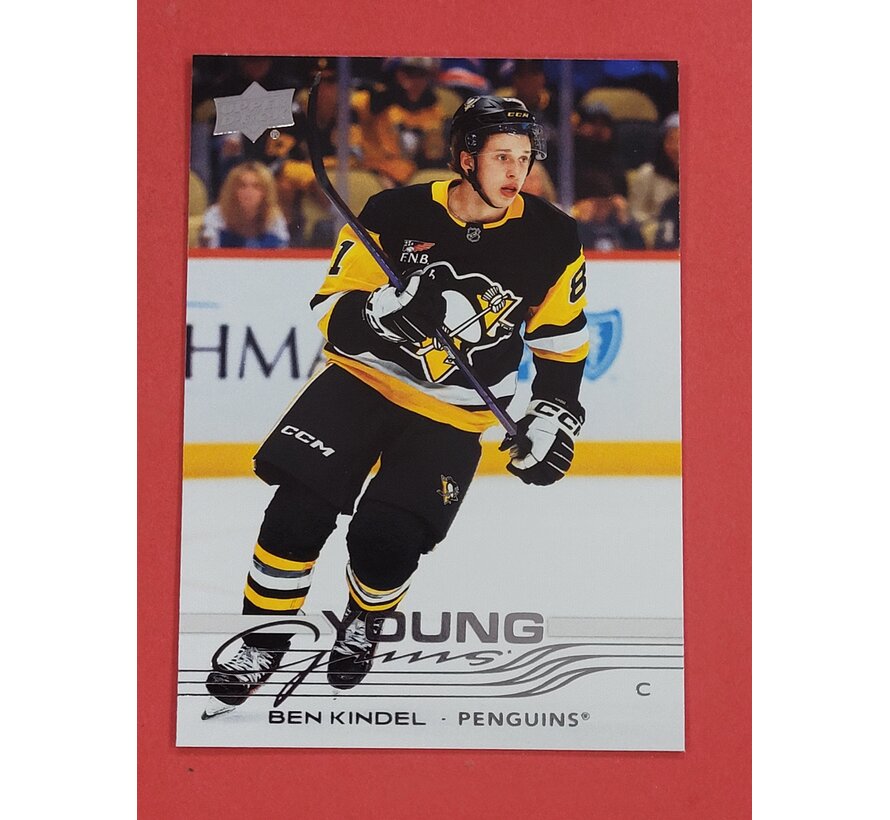 2025-26 UPPER DECK SERIES 2 BEN KINDEL YOUNG GUNS #453