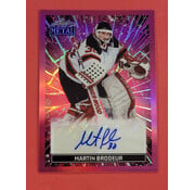 LEAF 2026 LEAF METAL PINK AUTO MARTIN BRODEUR /7 #BD-MB2