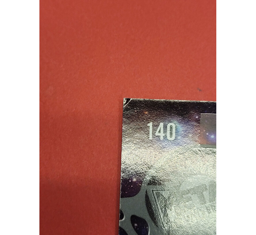 2022-23 UPPER DECK METAL UNIVERSE RED PMG AUSTON MATTHEWS /100 #140 CORNER DMG