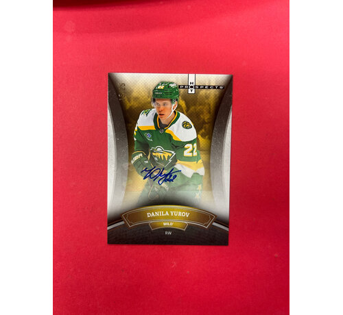 UPPER DECK 2025 UPPER DECK THE NATIONAL DANILA YUROV HOT PROSPECTS AUTO /25