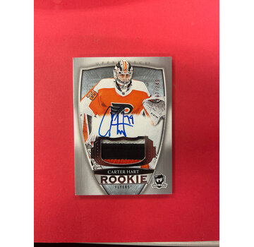 UPPER DECK 2018-19 UPPER DECK THE CUP CARTER HART ROOKIE PATCH AUTO /249