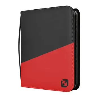 EVORETRO EVORETRO TOP LOADER BINDER 3X3 216 CARD HOLDER BLACK-RED
