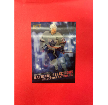 UPPER DECK 2025-26 UPPER DECK TIM HORTONS AUSTON MATTHEWS NATIONAL SELECTIONS 1