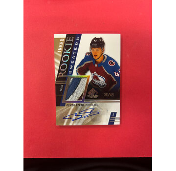 UPPER DECK 2020-21 SP GAME USED BOWEN BYRAM INKED ROOKIE SWEATERS /49