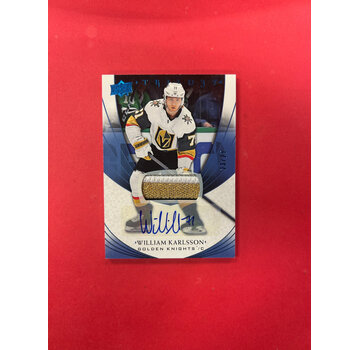 UPPER DECK 2020-21 UPPER DECK TRILOGY WILLIAM KARLSSON PATCH AUTO /25