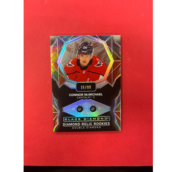 UPPER DECK 2020-21 UPPER DECK BLACK DIAMOND CONNOR MCMICHAEL DIAMOND RELIC ROOKIES /99