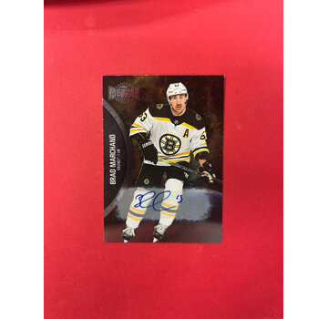 UPPER DECK 2020-21 SKYBOX METAL UNIVERSE BRAD MARCHAND AUTO