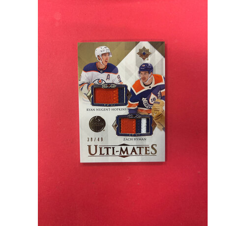 UPPER DECK 2023-24 UPPER DECK ULTIMATE HOPKINS/HYMAN DUAL PATCH /49