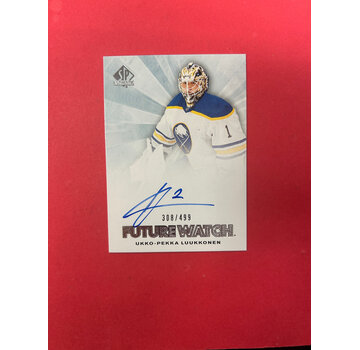 UPPER DECK 2021-22 SP AUTHENTIC UKKO-PEKKA LUUKONEN RETRO FUTURE WATCH AUTO /499