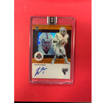 PANINI 2021 PANINI CHRONICLES JUSTIN FIELDS AUTOGRAPH BLACK BOX 1/1