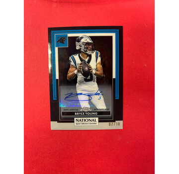 TOPPS 2025 TOPPS THE NATIONAL BRYCE YOUNG BLACK WAVE AUTOGRAPH /10