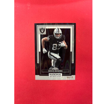 TOPPS 2025 TOPPS NATIONAL BROCK BOWERS BLACK WAVE /10