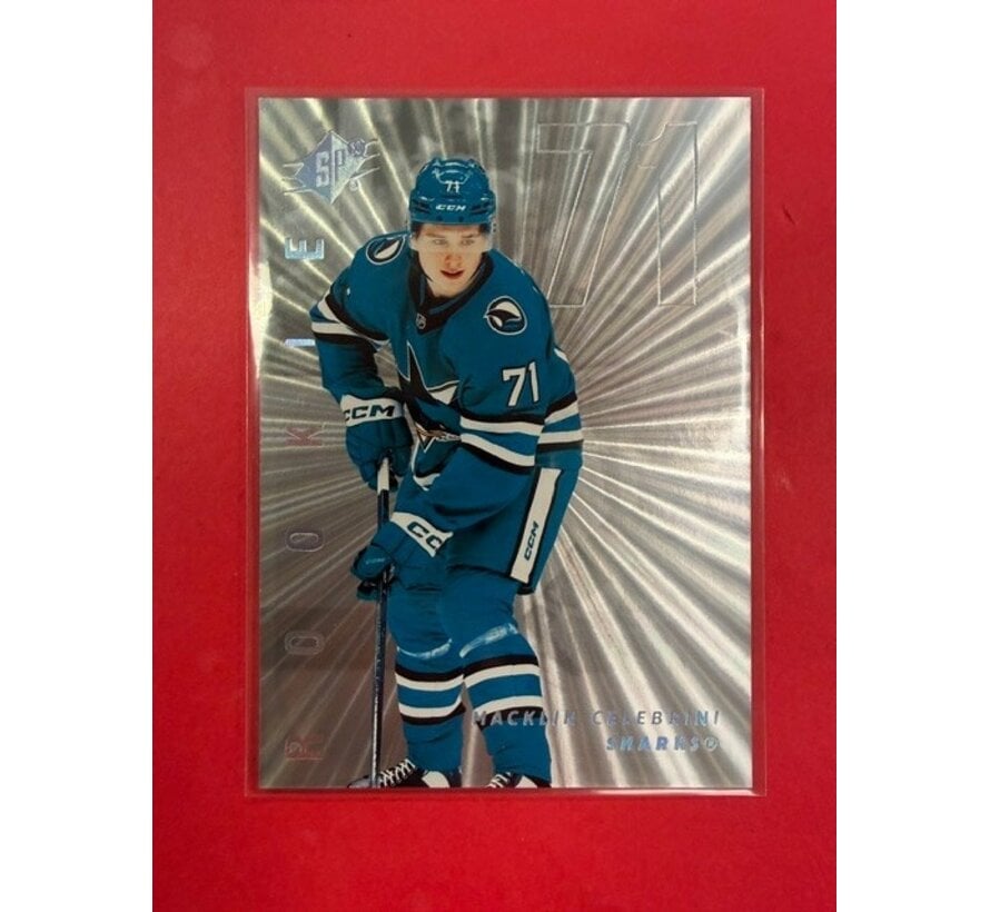 2024-25 UPPER DECK SPX SILVER SPECTRUM MACKLIN CELEBRINI /25 #160