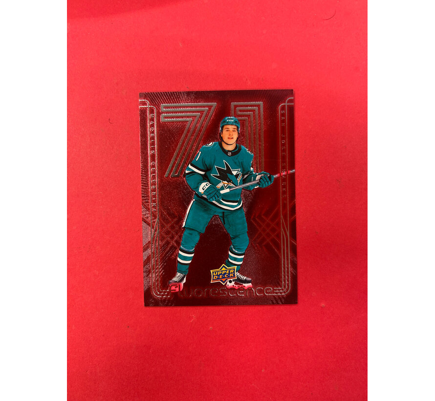 2024-25 UPPER DECK EXTENDED MACKLIN CELEBRINI FLUORESCENCE