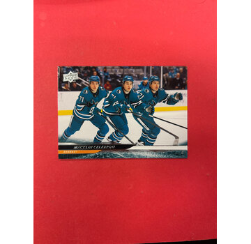 UPPER DECK 2024-25 UPPER DECK EXTENDED MACKLIN CELEBRINI TRIPLE EXPOSURE