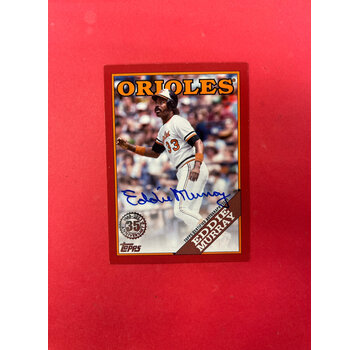 TOPPS 2023 TOPPS HERITAGE EDDIE MURRAY AUTO /25