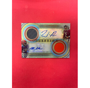 UPPER DECK 2022-23 BOWMAN U INCEPTION WILL ROGERS/RICHARDSON DUAL AUTO PATCH /99