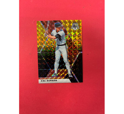 PANINI 2021 PANINI MOSAIC CAL RIPKEN BLACK GOLD /8