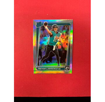 PANINI 2021 PANINI OPTIC TREVOR LAWRENCE RATED ROOKIE SILVER
