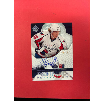 UPPER DECK 2008-09 SP AUTHENTIC NICKLAS BACKSTROM PENNED PERFECTION AUTO /50