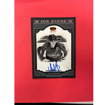 PANINI 2011 PANINI CROWN ROYALE ALEXANDER OVECHKIN AUTO /99