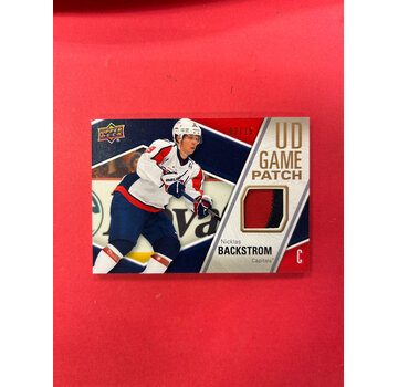 UPPER DECK 2011-12 UPPER DECK NICKLAS BACKSTROM UD GAME PATCH /15