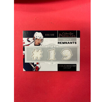 UPPER DECK 2008-09 O-PEE-CHEE NICKLAS BACKSTROM TRIPLE REMNANTS /100