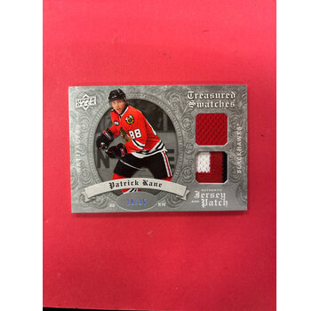 UPPER DECK 2008-09 UPPER DECK ARTIFACTS PATRICK KANE JERSEY PATCH SILVER /35
