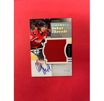 UPPER DECK 2007-08 UPPER DECK ULTIMATE NICKLAS BACKSTROM ULTIMATE DEBUT THREADS /35