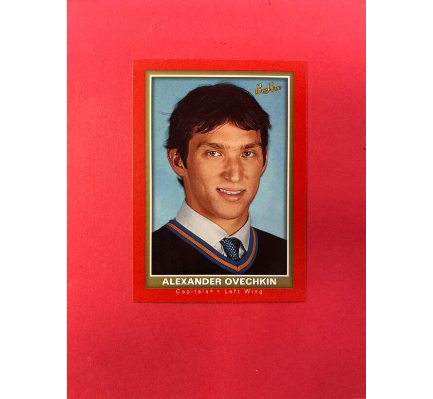 2005-06 BEEHIVE ALEXANDER OVECHKIN RED BORDER