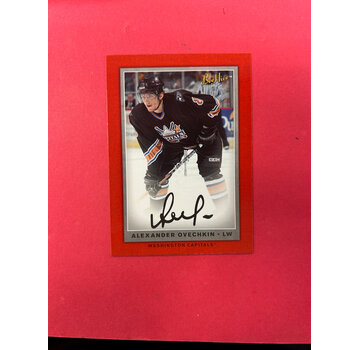 UPPER DECK 2006-07 BEEHIVE ALEXANDER OVECHKIN RED BORDER FACIMILE AUTO