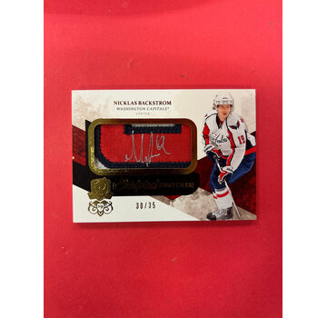 UPPER DECK 2010-11 UPPER DECK THE CUP NICKLAS BACKSTROM SCRIPTED SWATCHES