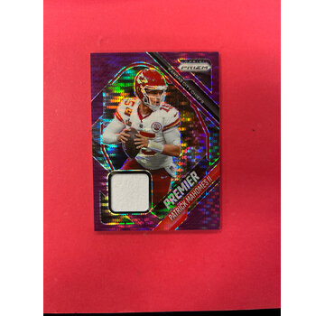 PANINI 2025 PANINI PRIZM PATRICK MAHOMES PREMIER JERSEY PURPLE PRIZM