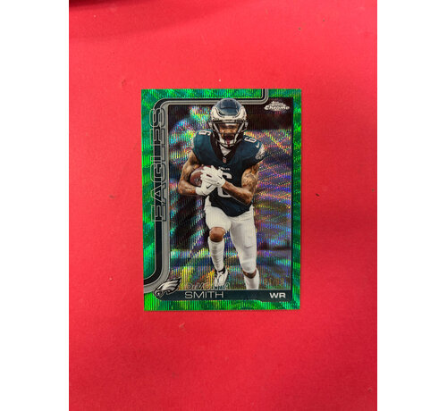 PANINI 2026 TOPPS CHROME DEVONTA SMITH GREEN /99