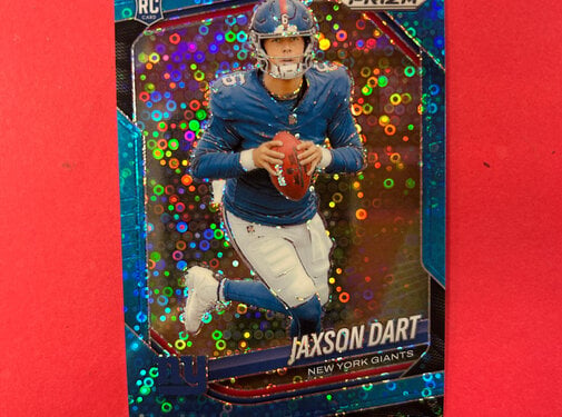 PANINI 2025 PANINI PRIZM JAXSON DART NO HUDDLE BLUE DISCO /125