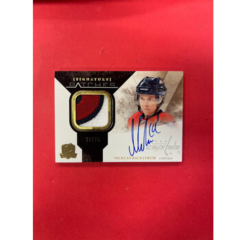 UPPER DECK 2010-11 UPPER DECK THE CUP NICKLAS BACKSTROM SIGNATURE PATCHES /75