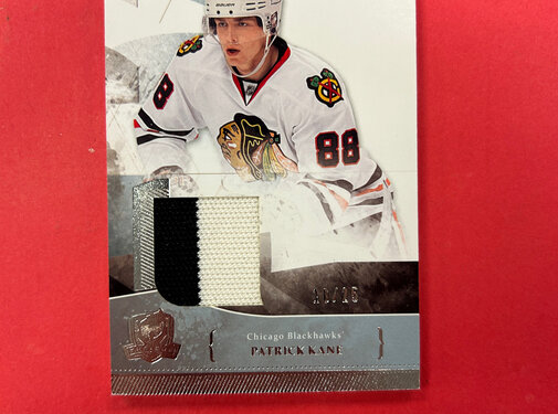 UPPER DECK 2010-11 UPPER DECK THE CUP PATRICK KANE PATCH /25