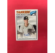 TOPPS 2026 TOPPS HERITAGE CAM SCHLITTLER ON CARD AUTOGRAPH ROOKIE