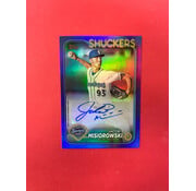 TOPPS 2024 TOPPS JACOB MISIOROWSKI ROOKIE AUTOGRAPH PURPLE /299